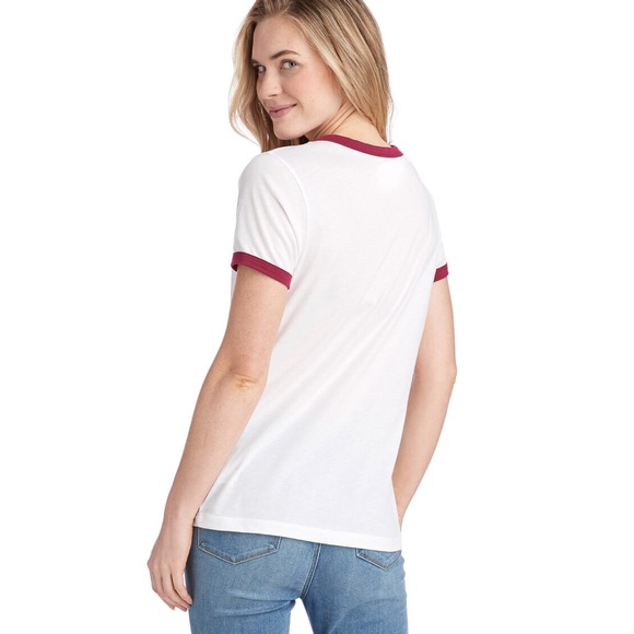 NWT Vineyard Vines EDSFTG Slogan Ringer Tee - Picture 2 of 8